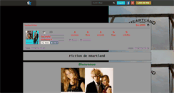 Desktop Screenshot of heartland-fiction.skyrock.com