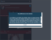 Tablet Screenshot of bloody--kiss.skyrock.com