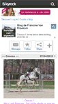 Mobile Screenshot of francine-van-erpekom.skyrock.com