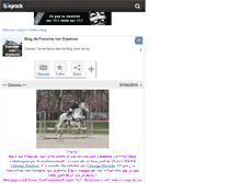 Tablet Screenshot of francine-van-erpekom.skyrock.com
