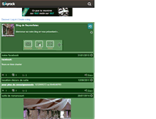 Tablet Screenshot of fleurenfetes.skyrock.com
