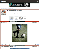 Tablet Screenshot of foot-feminin-du-fcl.skyrock.com