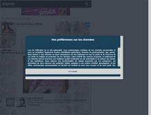 Tablet Screenshot of lalydesecretstory.skyrock.com