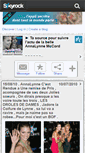 Mobile Screenshot of beautyannalynemccord.skyrock.com