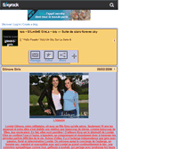 Tablet Screenshot of gilm0r3-girls.skyrock.com