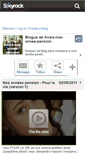 Mobile Screenshot of anais-nos-annee-pension.skyrock.com