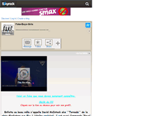 Tablet Screenshot of fake-boys-girls.skyrock.com