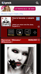 Mobile Screenshot of be-a-vampire.skyrock.com