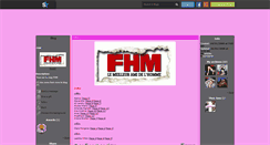 Desktop Screenshot of fhm67.skyrock.com
