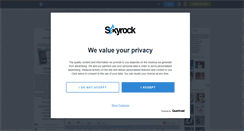 Desktop Screenshot of pariisxjaackson.skyrock.com