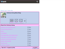 Tablet Screenshot of aishwarya-soong.skyrock.com