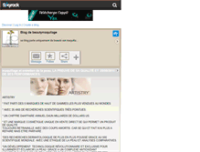Tablet Screenshot of beautymaquilage.skyrock.com