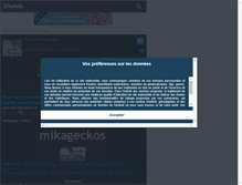 Tablet Screenshot of mikageckos.skyrock.com