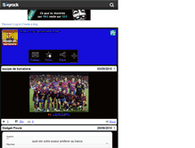 Tablet Screenshot of equipe-de-barcelone.skyrock.com