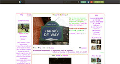 Desktop Screenshot of haras-de-valy.skyrock.com