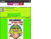 Tablet Screenshot of jeunessedegrandrieu.skyrock.com