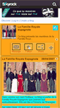 Mobile Screenshot of familleroyaleespagnole.skyrock.com