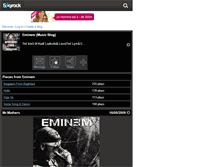 Tablet Screenshot of eminem-2009-relapse.skyrock.com