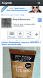 Mobile Screenshot of beaute-test.skyrock.com