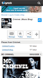 Mobile Screenshot of criminel-officiel1.skyrock.com