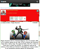 Tablet Screenshot of famille-mario.skyrock.com