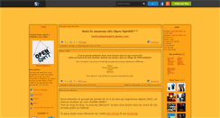 Desktop Screenshot of festivalopenspirit.skyrock.com