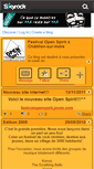 Mobile Screenshot of festivalopenspirit.skyrock.com
