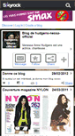 Mobile Screenshot of hudgens-nessa-officiel.skyrock.com