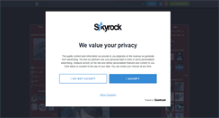 Desktop Screenshot of cevd.skyrock.com