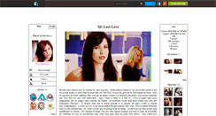 Desktop Screenshot of my-last-love-x.skyrock.com