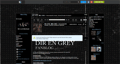 Desktop Screenshot of direngrey-fanblog.skyrock.com