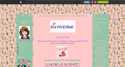 Desktop Screenshot of le-journal-sucrette.skyrock.com