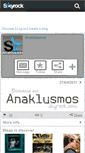 Mobile Screenshot of anaklusmos.skyrock.com