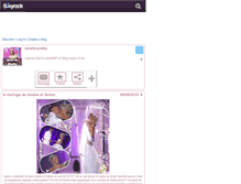 Tablet Screenshot of amelie-pretty.skyrock.com