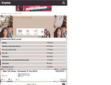 Tablet Screenshot of demitria-lovato-song.skyrock.com