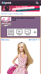 Mobile Screenshot of barbie-histoire-de-reve.skyrock.com