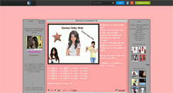 Desktop Screenshot of gomezselly-web.skyrock.com