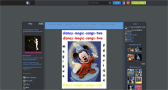 Desktop Screenshot of disney-magic-songs-two.skyrock.com