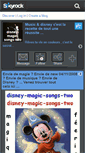 Mobile Screenshot of disney-magic-songs-two.skyrock.com