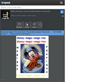 Tablet Screenshot of disney-magic-songs-two.skyrock.com