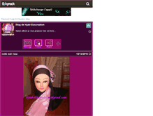 Tablet Screenshot of hijab-lilascreation.skyrock.com