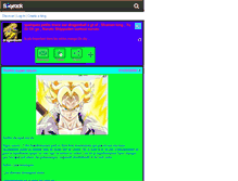 Tablet Screenshot of dragonball02590.skyrock.com