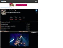 Tablet Screenshot of dancingwithmyself-blink.skyrock.com