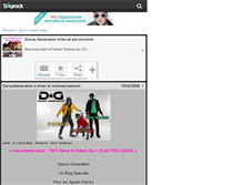 Tablet Screenshot of dancegeneration-arles.skyrock.com