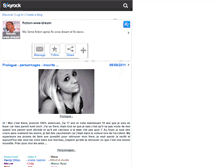 Tablet Screenshot of fiction-wwe-dream.skyrock.com