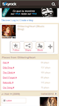 Mobile Screenshot of glitteringheart.skyrock.com