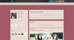 Desktop Screenshot of fictionvampire-diaries.skyrock.com