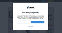 Desktop Screenshot of black-et-blanc.skyrock.com