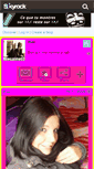 Mobile Screenshot of fillecaline02.skyrock.com