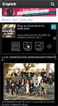Mobile Screenshot of generation-3c-2008-2009.skyrock.com